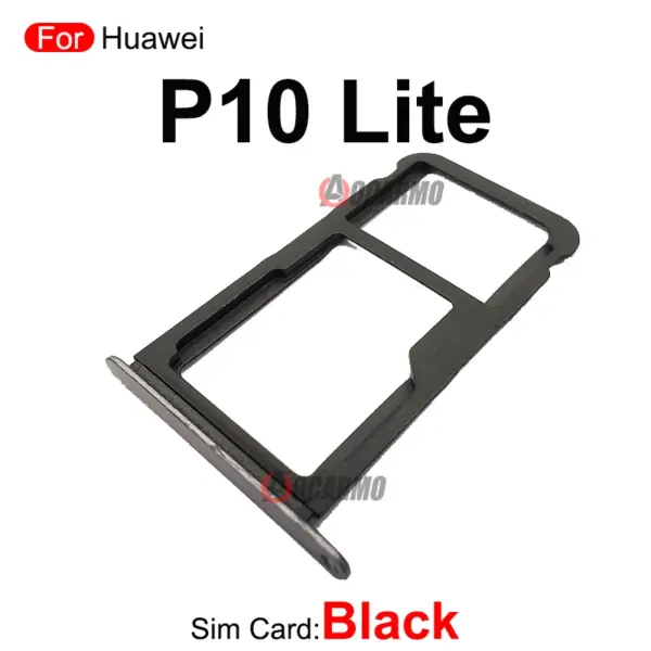 Huawei P10 Lite SIM Card Tray Slot Holder Black or Colorful - Image 6