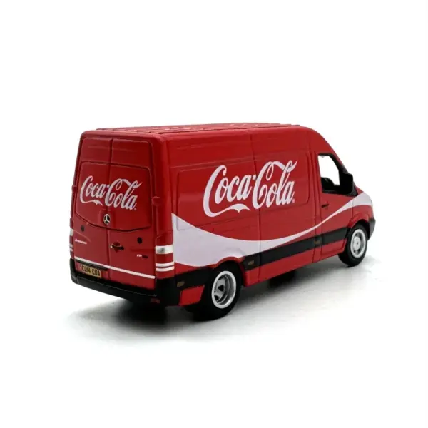 1:76 Mercedes-Benz Coca-Cola Van Collectible Model - Image 3