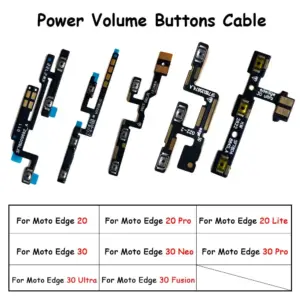 Moto Edge Series Power and Volume Flex Cable Set