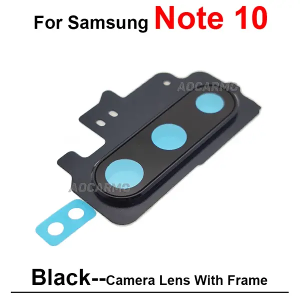 Galaxy Note 10 Plus Rear Camera Lens with Frame - Image 9