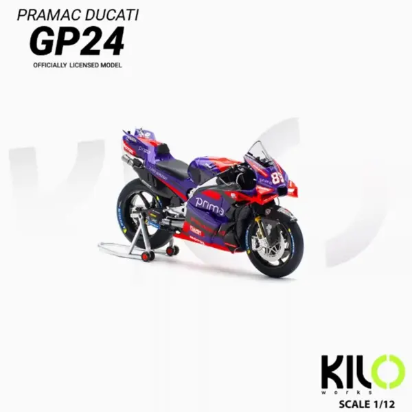 Ducati GP24 GP23 1:12 Scale Metal Model - Image 2