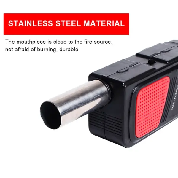 Handheld Electric BBQ Fan for Outdoor Cooking - Image 4