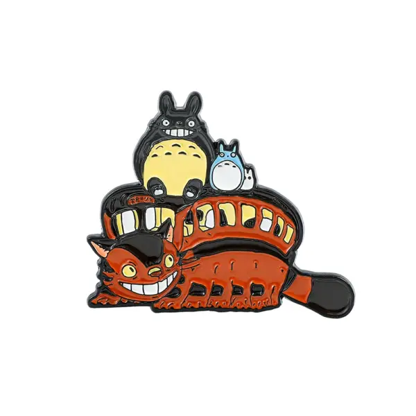 Totoro Metal Badge Brooch Unique Collectible