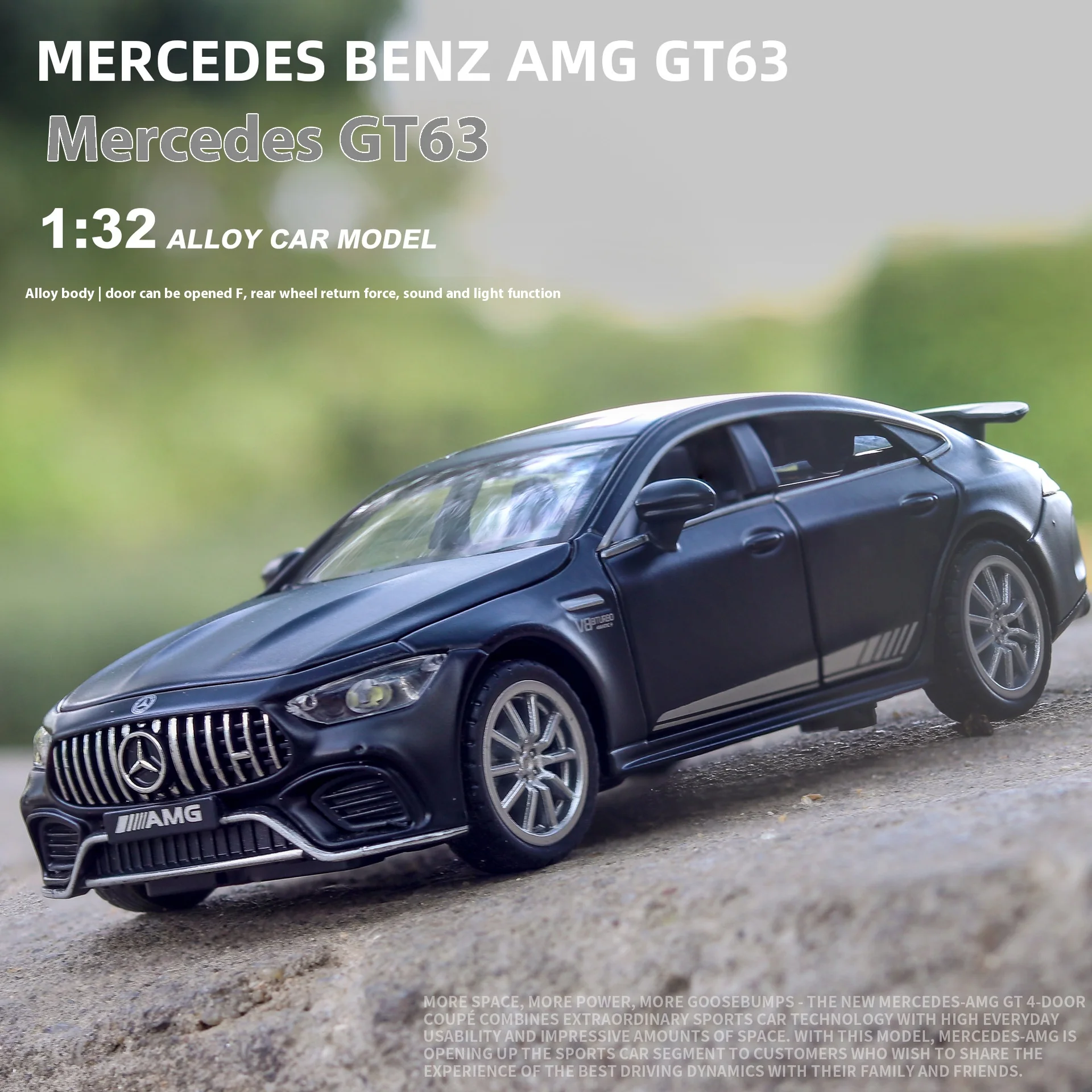 1:32 Mercedes Benz AMG GT63 Diecast Model 3 1:32 Mercedes Benz AMG GT63 Diecast Model - Image 3