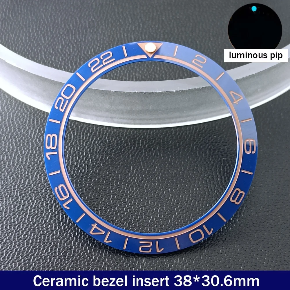 Ceramic Bezel Insert for 40mm Men's Watch 129 Ceramic Bezel Insert for 40mm Men's Watch - Image 129