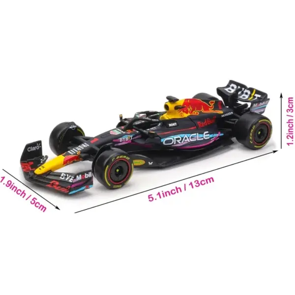 Bburago 1:43 Red Bull RB19 Diecast Model - Image 5
