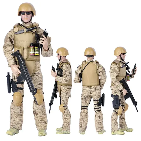 1/6 Scale Military SWAT Action Figure Model - Image 5