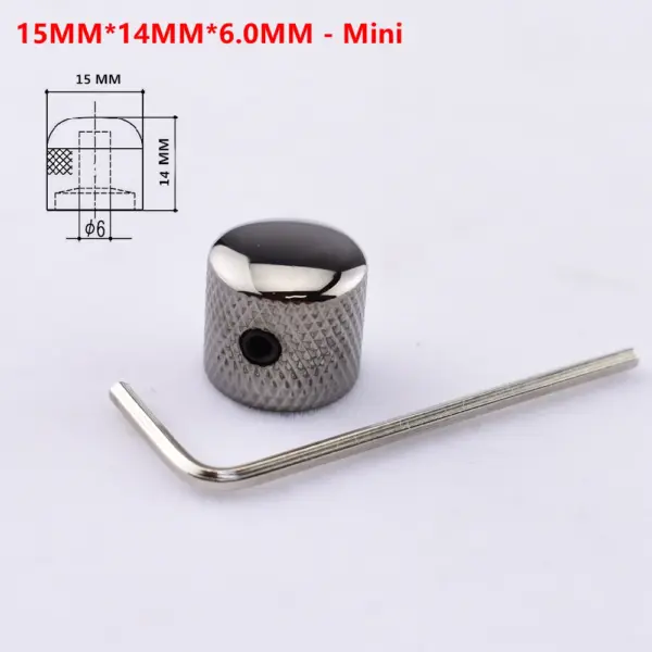Dome Metal Knob for Electric Guitar Bass - Image 13