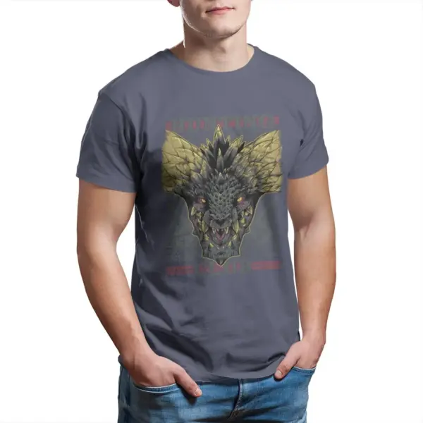 Monster Hunter World Nergigante Cotton T-Shirt - Image 8