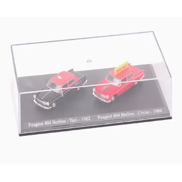 Diecast 1/87 Scale Peugeot 404 Taxi Model - Image 8