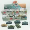 6PCS 1:100 WWII Assembled Tiger Tanks Set