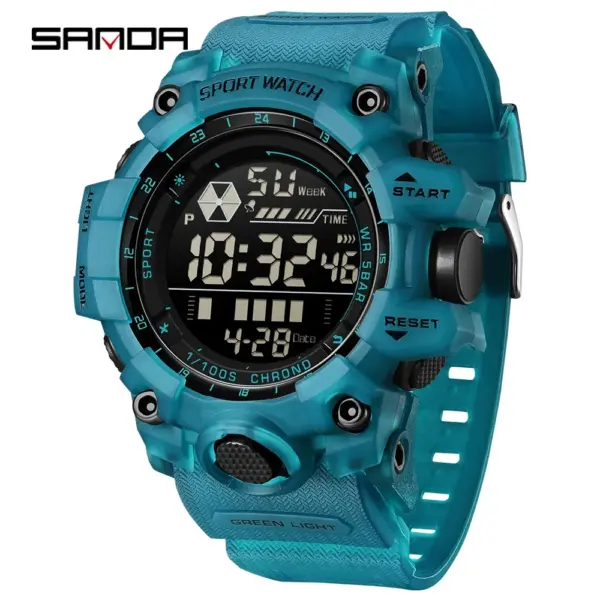 SANDA 6229 Digital Sports Watch Luminous Features - Image 9