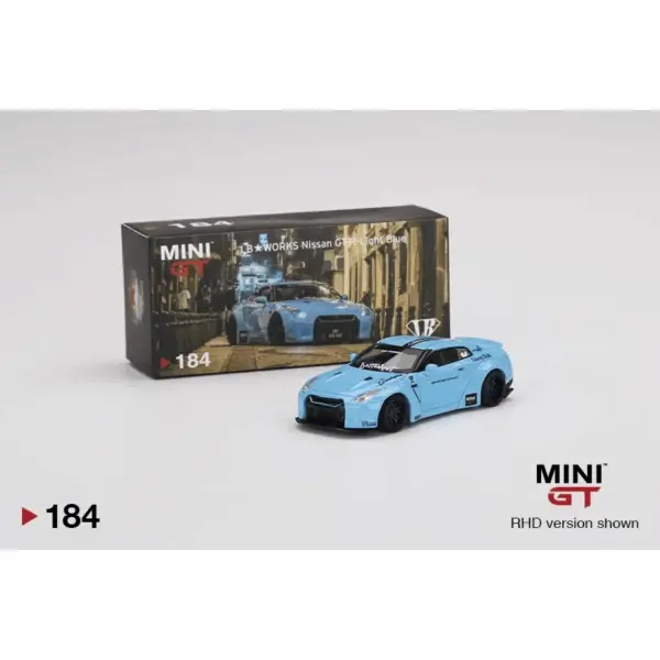 MINIGT 1:64 96 GTR R35 Metal Collectible Car - Image 5