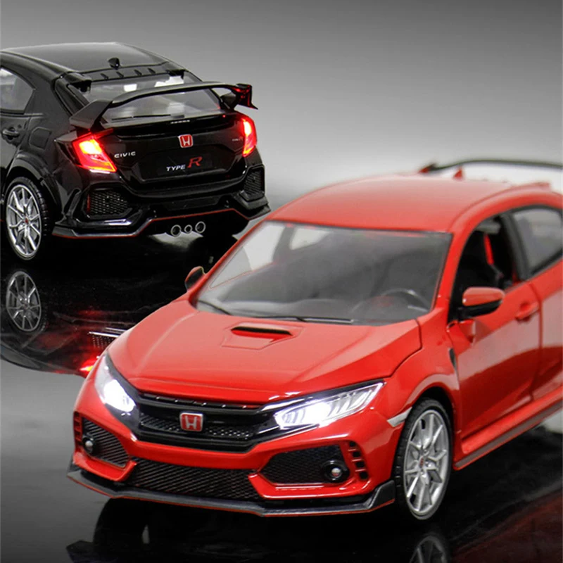 1:24 Honda Civic Type-R Diecast Car Model 3 1:24 Honda Civic Type-R Diecast Car Model - Image 3