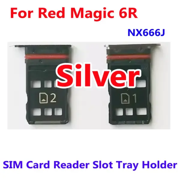 Original SIM Card Reader Tray for ZTE Nubia Red Magic Series - Image 3