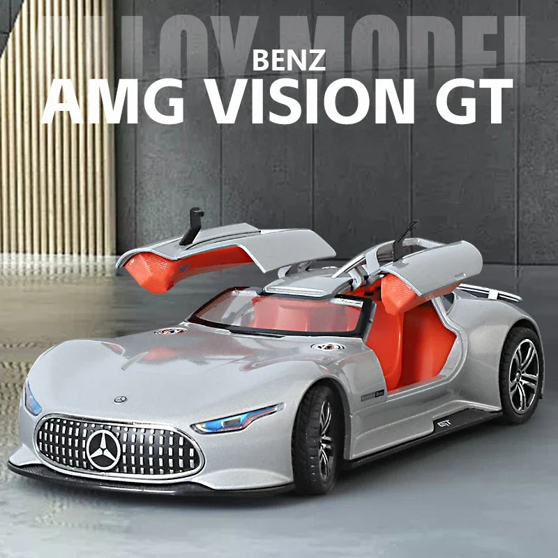 Benz AMG Vision GT 1/24 Diecast Model Car 3 Benz AMG Vision GT 1/24 Diecast Model Car - Image 3