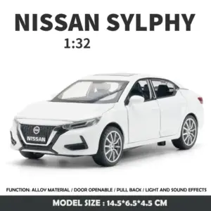 1/32 Scale Diecast Nissan Sylphy Model Car 18 Sbe9e6ee716144fd5b8514aa5d43c24c05