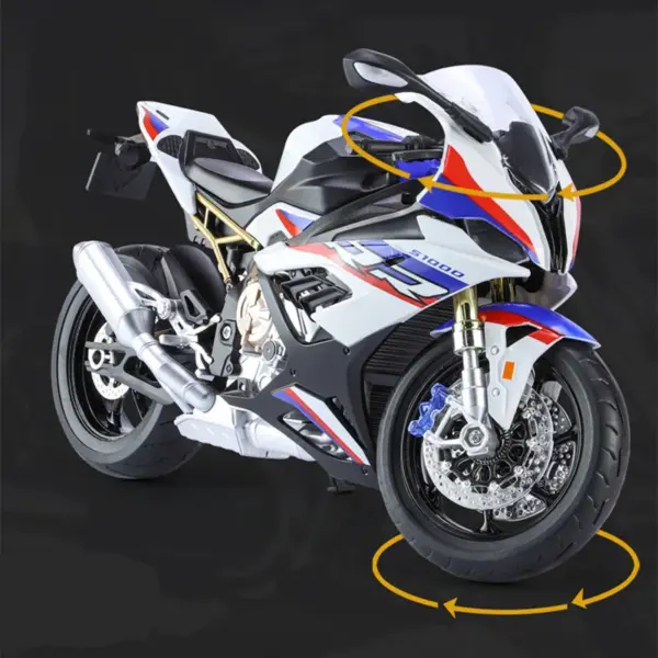 1/9 Scale S1000RR Alloy Motorcycle Model - Image 3