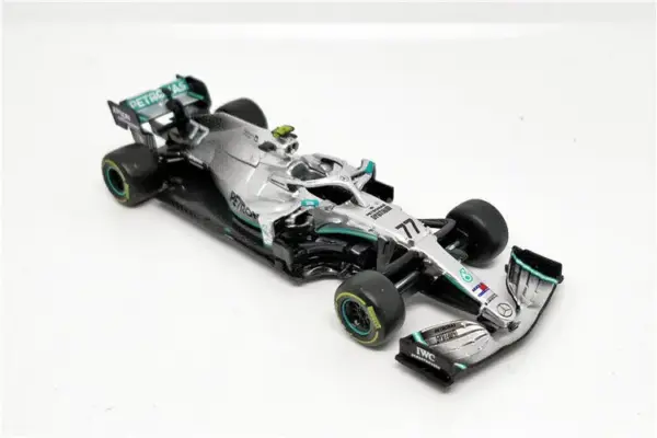 Bburago 1:43 2019 F1 Mercedes W10 Model Car - Image 4