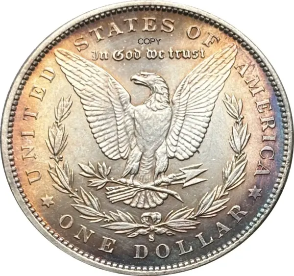 Morgan Silver Plated Commemorative Coin Set - Image 4