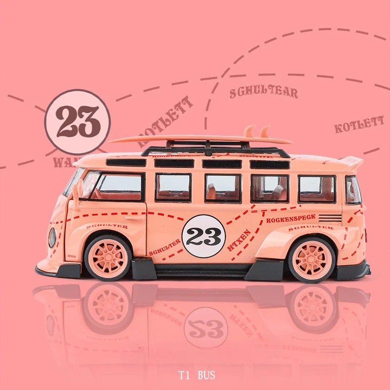 1/32 Scale Volkswagen T1 Transporter Diecast Model 3 1/32 Scale Volkswagen T1 Transporter Diecast Model - Image 3