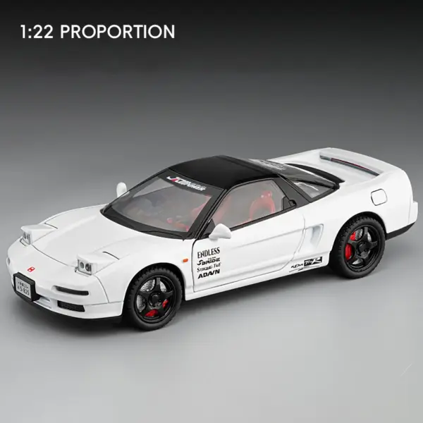 1:24 Alloy Honda Acura NSX MK1 Diecast Model - Image 8