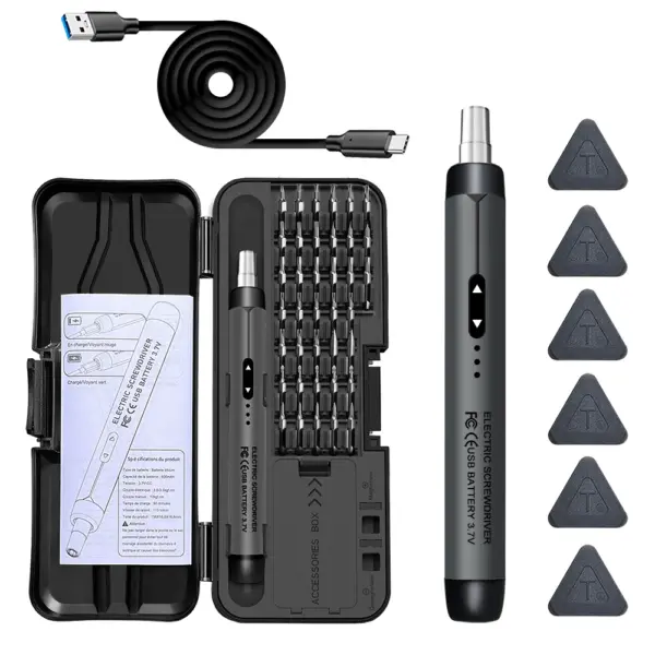 Rechargeable Mini Electric Screwdriver Set - Image 8