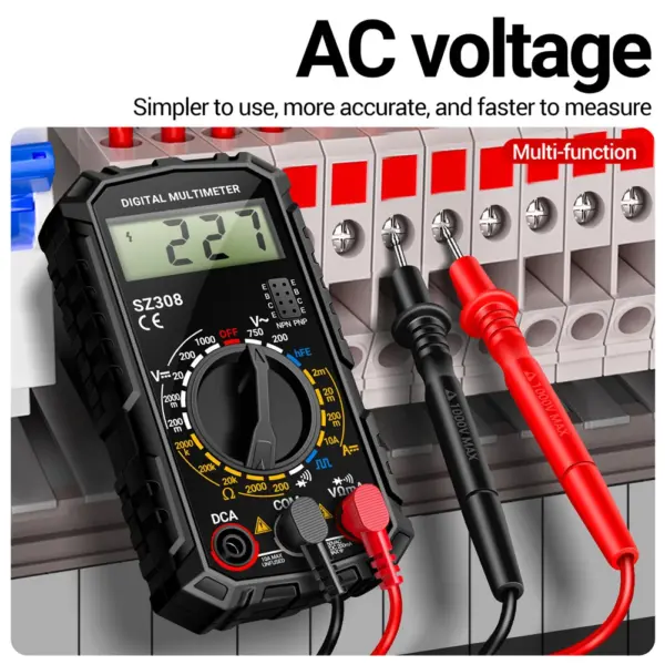 Digital Multimeter High-Precision Voltage Tester - Image 3