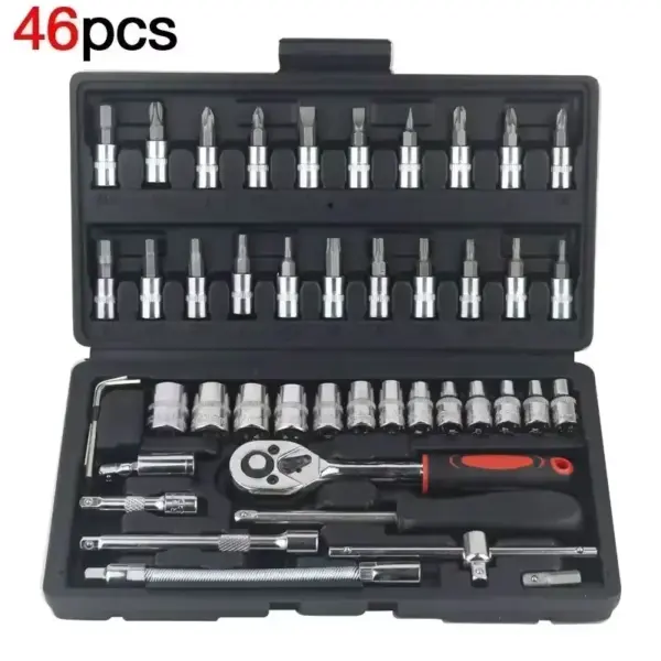 46pcs Auto Repair Socket Wrench Kit - Image 8