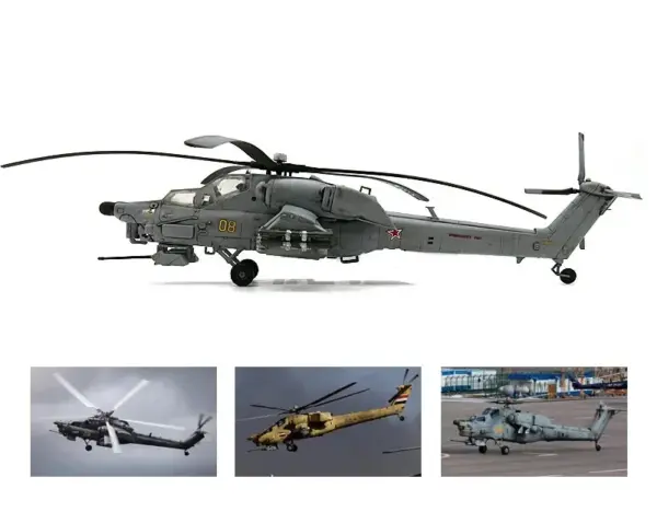 1:72 Mi-28 Catastrophe Helicopter Model Kit - Image 2