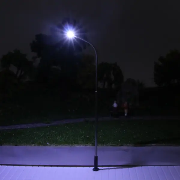 10pcs Metal Railway Street Light Lamps 3V - Image 12