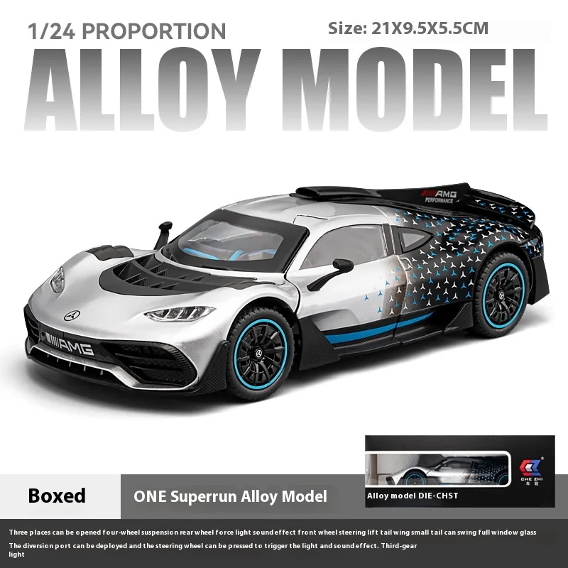 1:24 Mercedes Benz AMG ONE Diecast Car Model 9 1:24 Mercedes Benz AMG ONE Diecast Car Model - Image 9