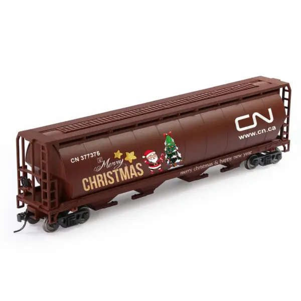 Evemodel HO Scale Christmas Hopper Car C8744 - Image 2