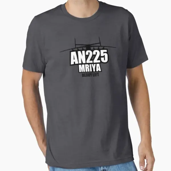 An-225 Mriya Cotton T-Shirt for Men Large - Image 12