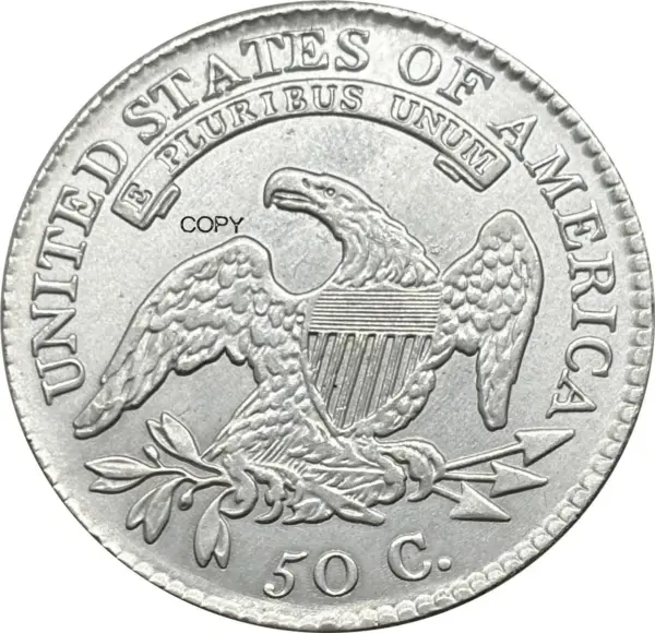 Capped Bust Commemorative Half Dollar Replica - Image 2