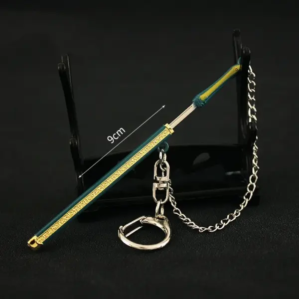Roronoa Zoro Mini Keychain 9cm Metal Sword - Image 15