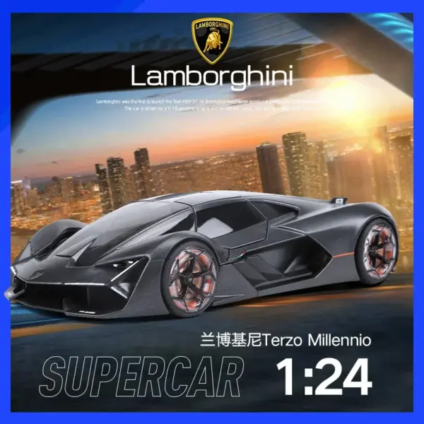 Bburago 1:24 Alloy Lamborghini Terzo Millennio - Image 2