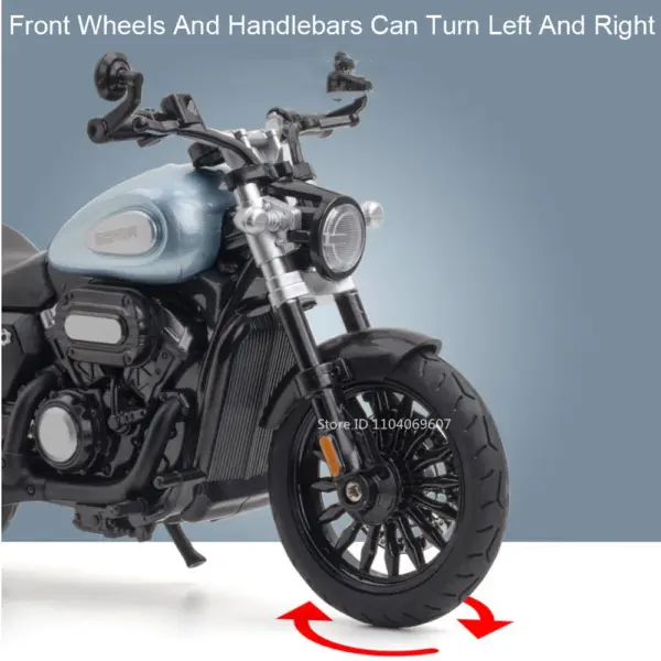 1:12 Chinchilla BD300 Miniature Motorcycle Model - Image 4