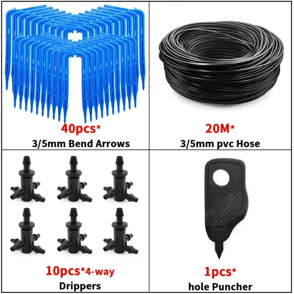 Drip Irrigation Kit for Bonsai Garden 10/20 Set - Image 8