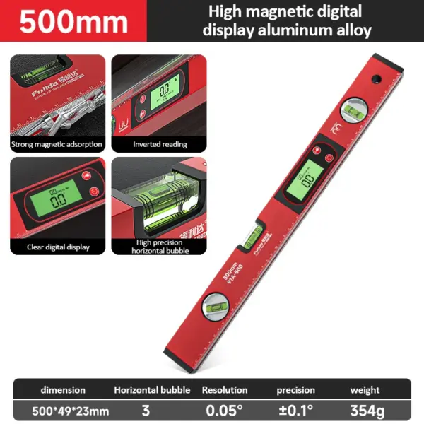 Magnetic Digital Protractor Angle Finder 0-90° - Image 11