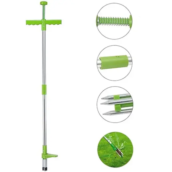 Long Handle Garden Weeder for Easy Use - Image 3