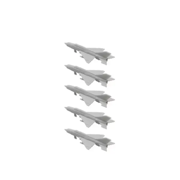 5PCS Mig-21 Fighter Jet Model Set - Image 8