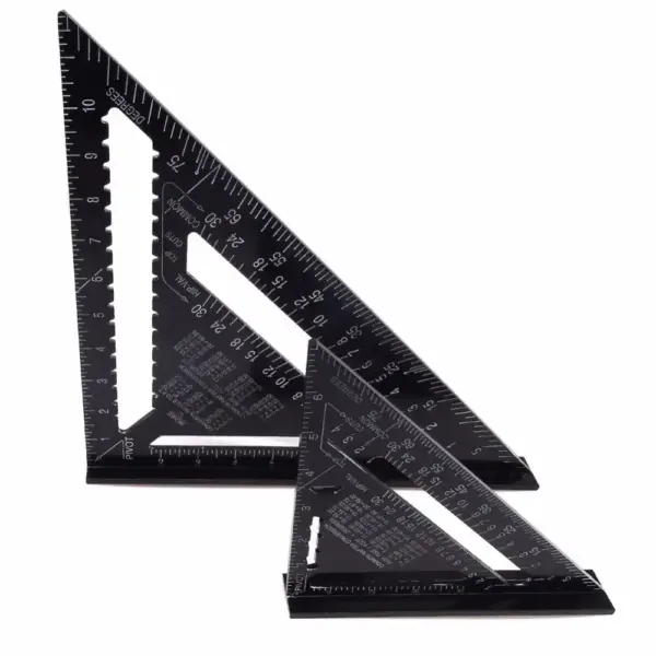 7-Inch Aluminum Alloy Triangle Ruler Tool - Image 5