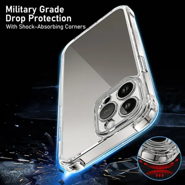 Transparent Case for iPhone 11 to 16 Pro Max - Image 3