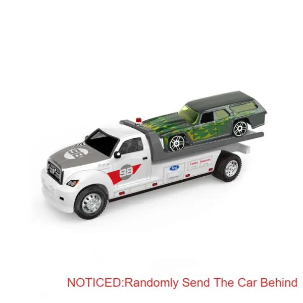 1:64 Diecast Alloy Trailer Model Toy Car - Image 19