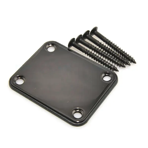 Stainless Steel Neck Plate for Electric Guitars - Image 4