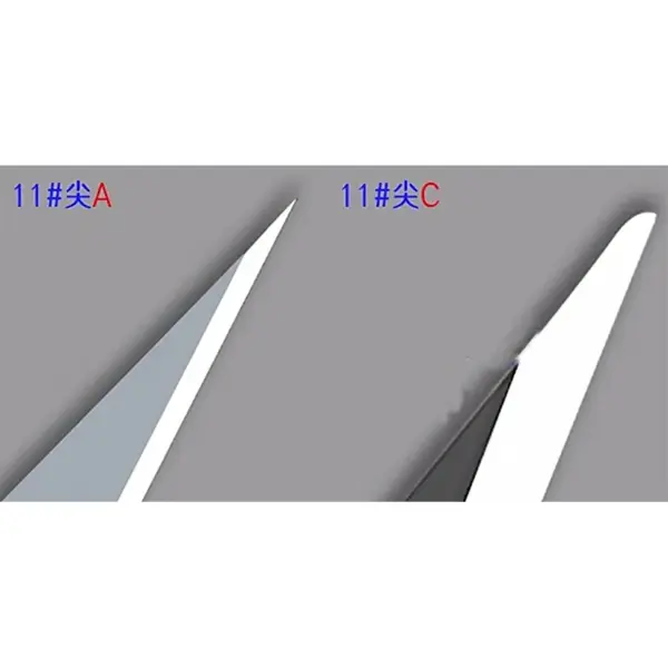 100 Stainless Steel Replacement Knife Blades - Image 6