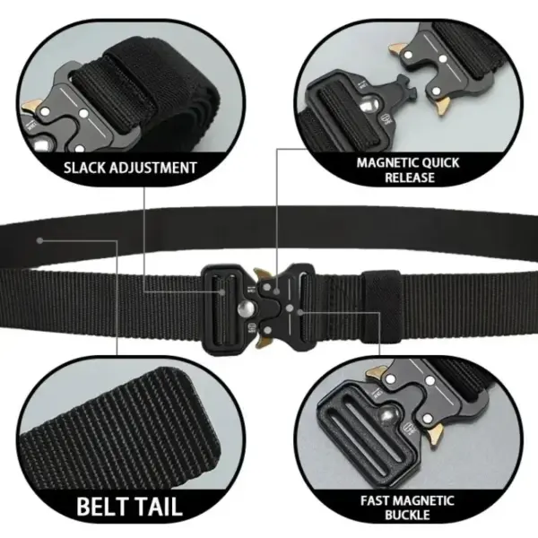 Men's Multi-Function Outdoor Hunting Nylon Belt - Image 5