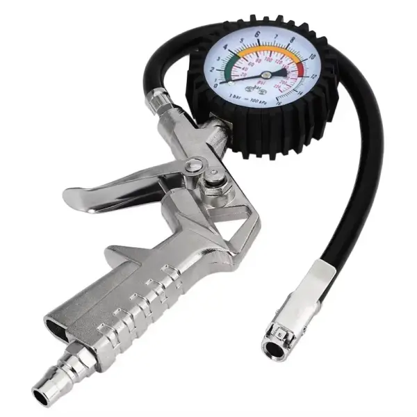 Tire Pressure Gauge and Inflator for Vehicles - Image 2