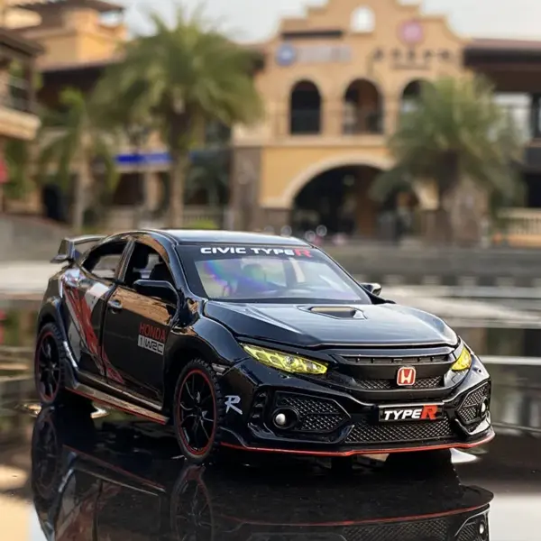 1:32 Alloy Honda Civic Type-R Model Car - Image 6